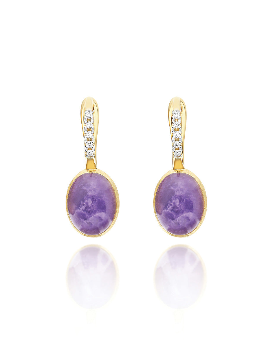 Orecchini Ciliegine Boules Violetta (piccoli)